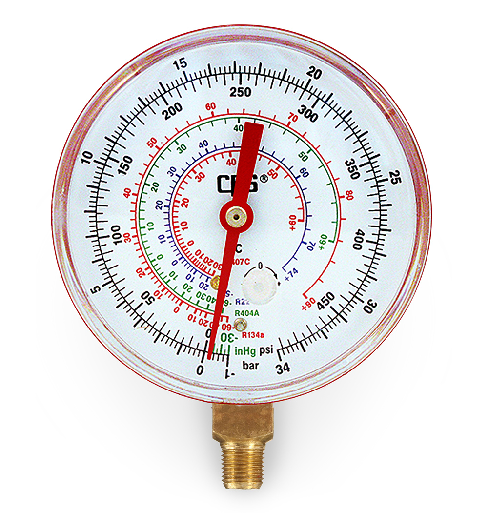 Мановакууметр 80мм rgkh (r-134a, 404a, 407c)