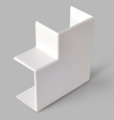 Поворот на 90град для  РКК-60х40(белый) ПВР-60х40