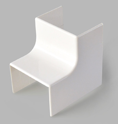 Угол внутр для РКК-40х25 (белый) УВН-40х25