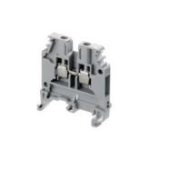 Клемма винтовая 6 мм кв. серая М6/8