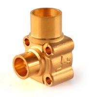 TE12/20 Корпус клапана угл пайка 22х28 мм(067B4017)